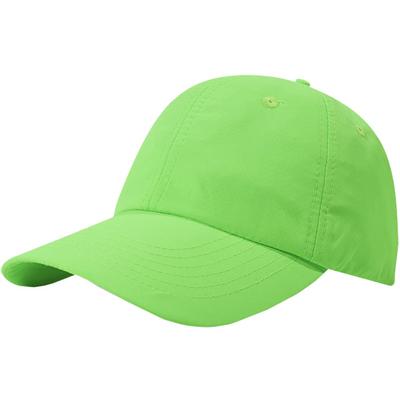 CA484 [White Fang] Cap, Plain, Hat, Casual, Cool, Brim, Men's, Women's, (Lime)
