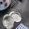 1pcs Stainless Steel Can Colander Sieve Tuna Press Lid Oil Drainer Remover Suitable for Beans Vegetables Fruit Tuna