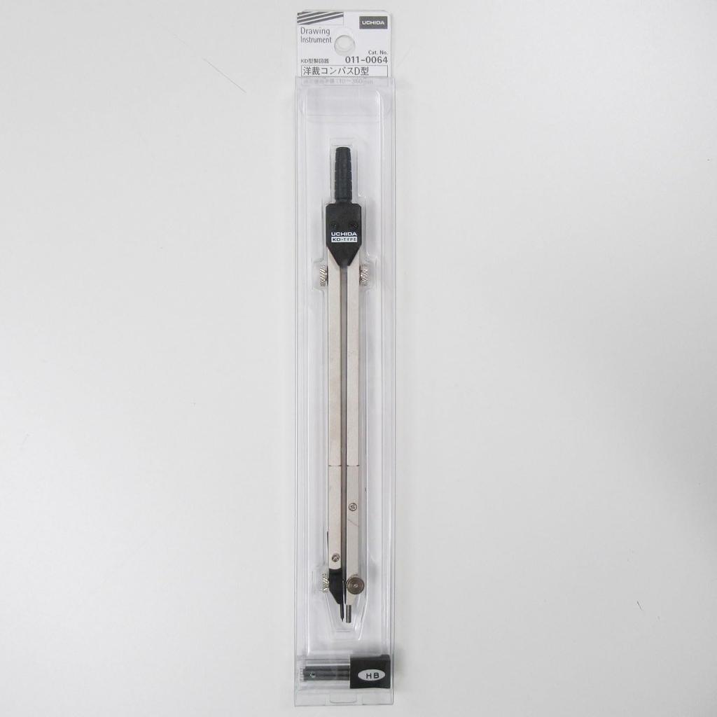 Uchida Drafting Made In Dressmaking Compass and Pencil D-type Tool, Japan, 011-0064