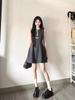 Waist Slim Niche Design High-end Bow Sleeveless Vest Dress Female French Celebrity Temperament Short Skirt