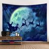 Santa Claus kamin geschenk wandbehang tapisserie Weihnachten baum schlafzimmer wohnzimmer schlafsaal urlaub dekoration tapisserie
