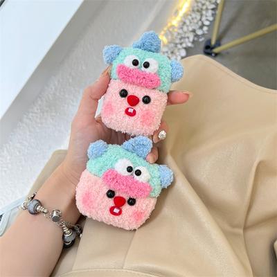 Cute Plush Ugly Fish Small Beaver Apple Bluetooth AirPods Pro1 Earphone Cover for 1/1 Generation Protective Case