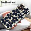 Flowers Leaves Pattern Case For iPhone 17 Pro Max Funda iPhone 16 15 14 13 Pro Max Magnetic For Magsafe Hybrid Slim Matte Cover