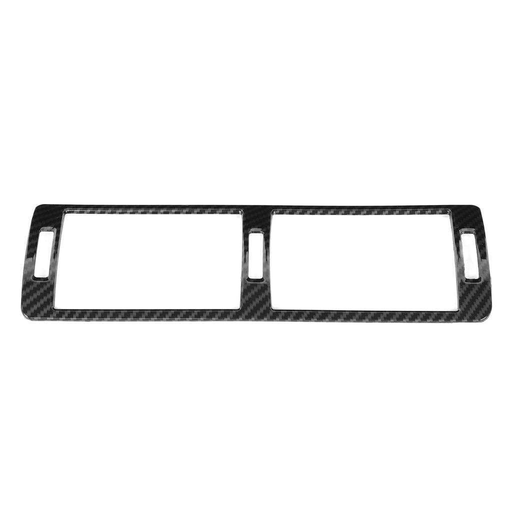 Central A C Air Vent Outlet Frame Trim Interior Decoration Fit for 5 Series E39 1996‑2003Carbon Fiber Style
