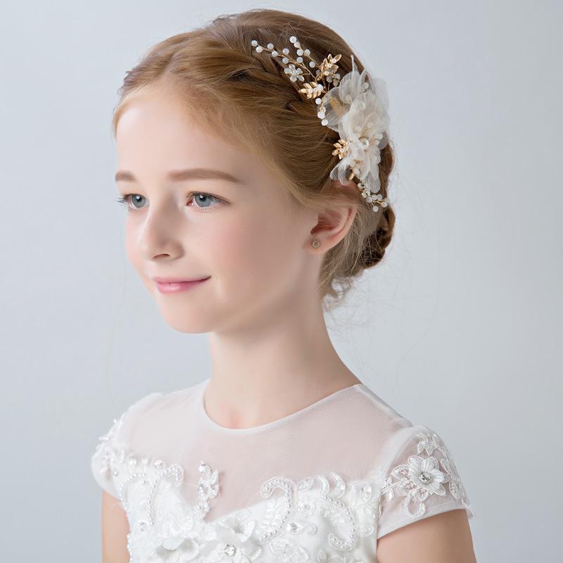 Floral Hair Accessories: Flower Clips & Headbands for Girls & Brides