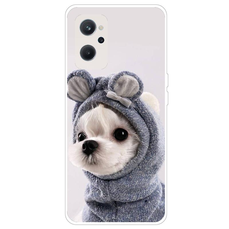 För Coque realme 9i Fodral Stötsäker Mjuk silikon TPU Baksida För oppo realme 9i 9 i i9 Realme9i Telefonfodral 9i Söt tecknad film