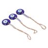Eye Car Hanging Ornament Blue Glass Eye Car Rear View Mirror Hanging Pendant Ornament Car Interior Decoration for Car