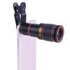 Universal 8X 12X Mobile Phone Camera Telephoto Lens External Telescope with Clip