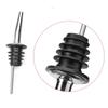 1-5Pcs Stainless Steel Wine Pourer Dispenser Nozzle Wine Corks Kitchen Supplies Bar Supplies Wine Pourer Stopper