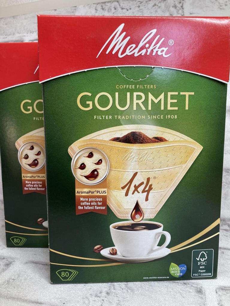 [Set of 2] Melitta Gourmet Filter Paper, 14, 80 Sheets