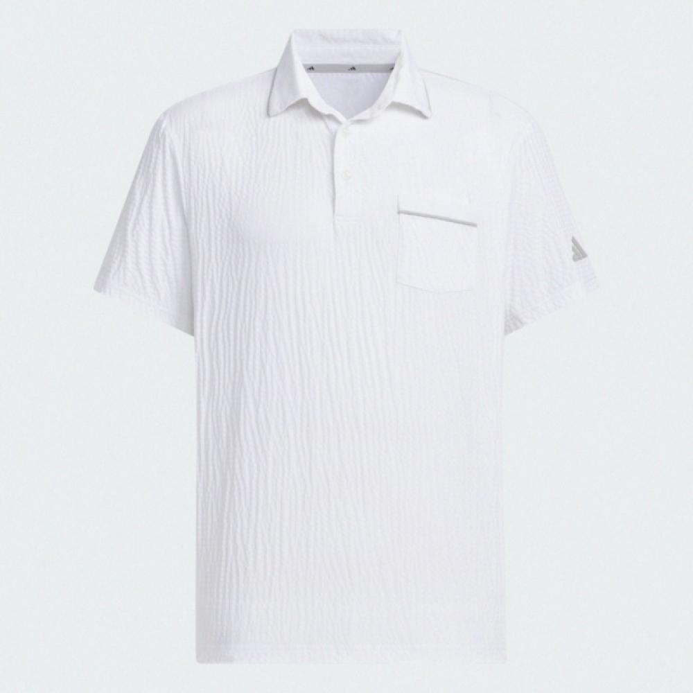 Adidas Golf AdidaS Golf Men S SeerSucker Polo T ShirT Je7149