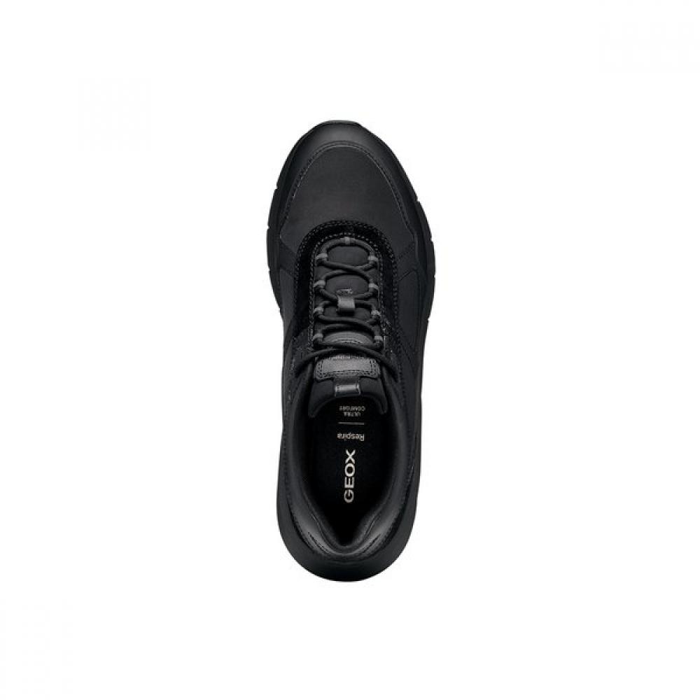 Geox Men S Comfort Air cuShion SneakerS Black 9gxmla5f1S
