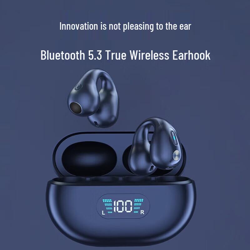 Bach Johann Q80 Wireless Ear-Clip Bluetooth Earphones