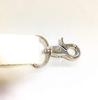 Craft Parts Shop Lever Clasps, 25mm Round, Silver, 20 Pieces