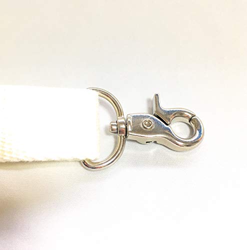 Craft Parts Shop Lever Clasps, 25mm Round, Silver, 20 Pieces