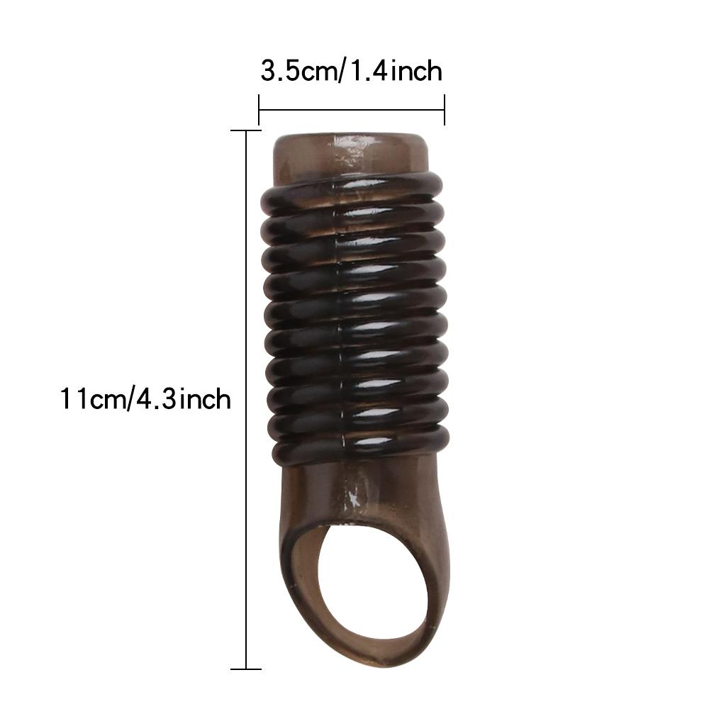 Soft Penis Ring Reusable Silicone Cock Rings Penis Enlargement Chastity Device Lock Sperm Delayed Ejaculation For Men Sex Toys