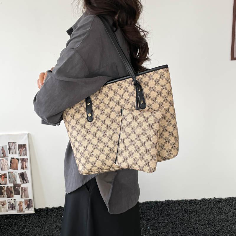Allsidig, Fasjonabel, Stor kapasitet, Enkel, Enskuldret Håndveske Tote Bag