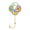 Chongqing Landmark Fan-shaped Metal Bookmark: Hongyadong Liziba Cultural Souvenir