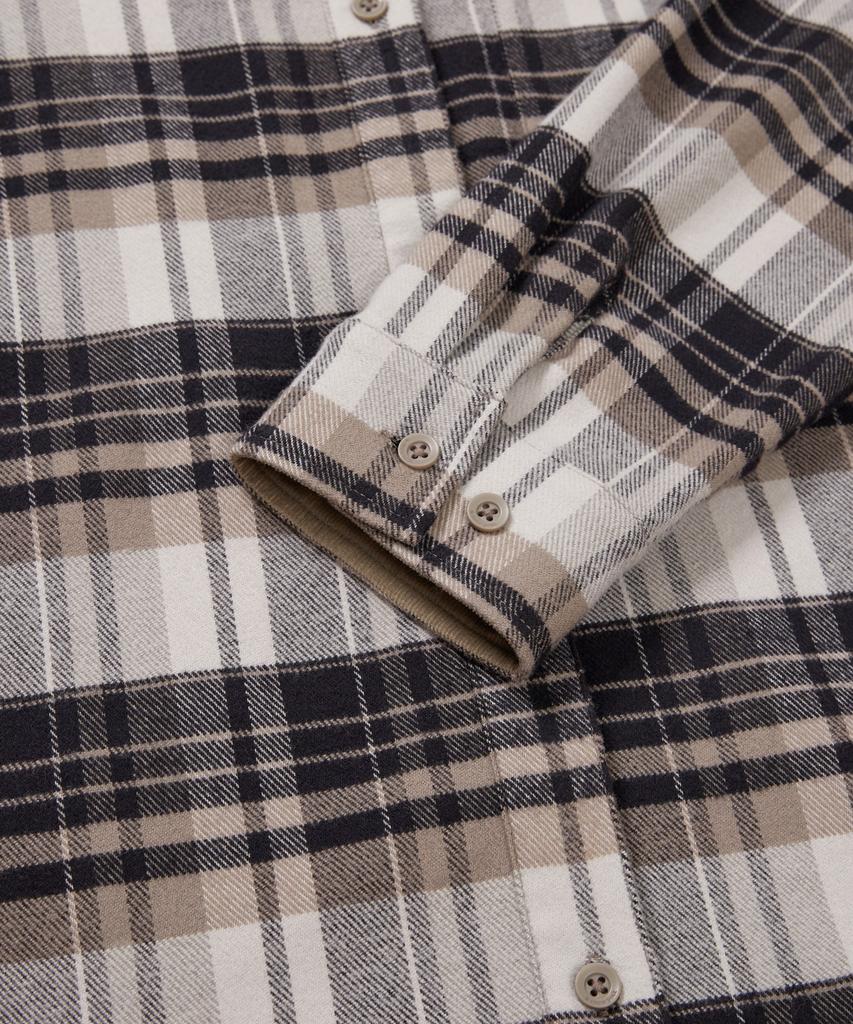 SNOWPEAK APPAREL Recycled Women'S Check Shirt (S24Fwfsh03) Cocoa