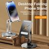 360 Rotation Aluminium Alloy Foldable Desktop Phone Stand Desk Lazy Tablet Holder Support Mount For Iphone Ipad Xiaomi Samsung