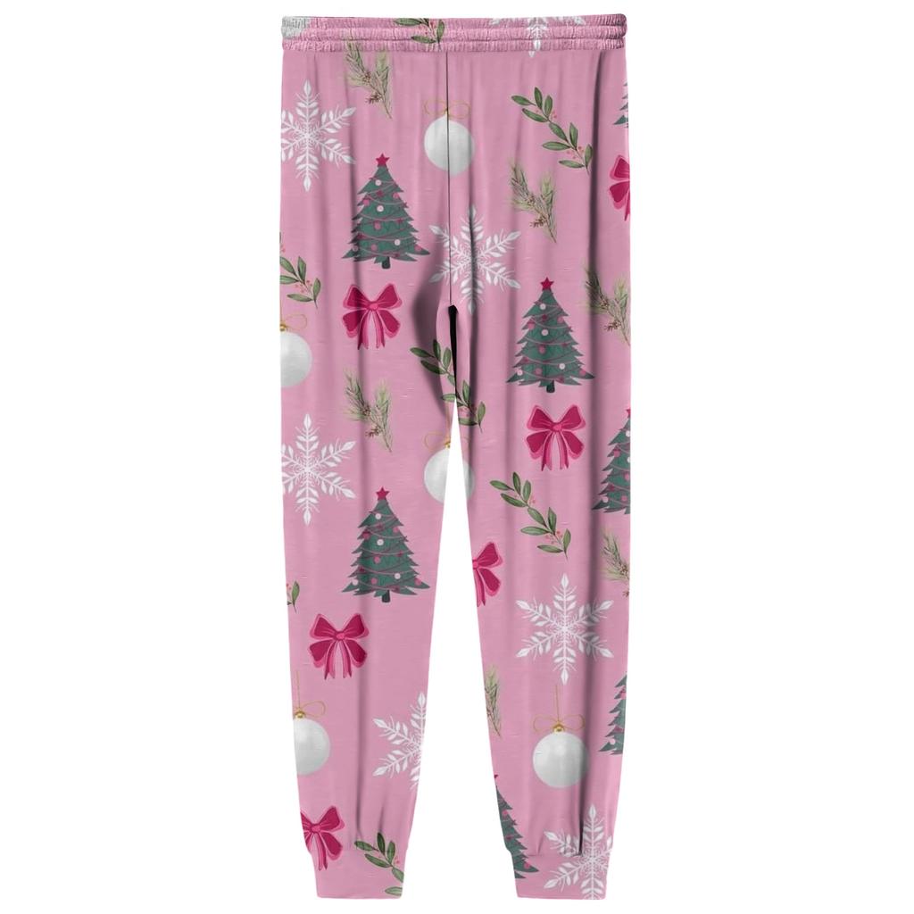 Men's Drawstring Pocket Casual Pants, Checkered Striped Printed Pocket Casual Pants, Home Sleeping Pants