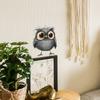 Hand Painted Cartoon Owl Switch Plate Sticker for Bedroom Living Room Background Wall Decor Removable Decal
