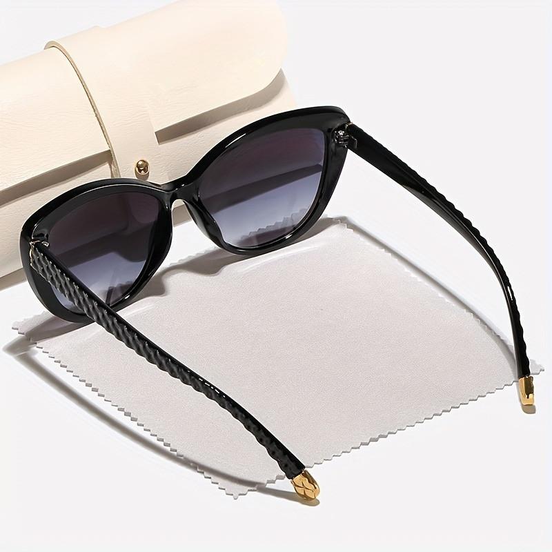 INS Vintage Cat Eye Sunglasses Women Flower Frame Gradient Sun Glasses Female Brand Designer Retro Shades Fashion Oculos De Sol