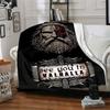1pc Viking Valhalla Throw Blanket Soft Flannel, Cozy All Season Polyester Perfect for Home, Office