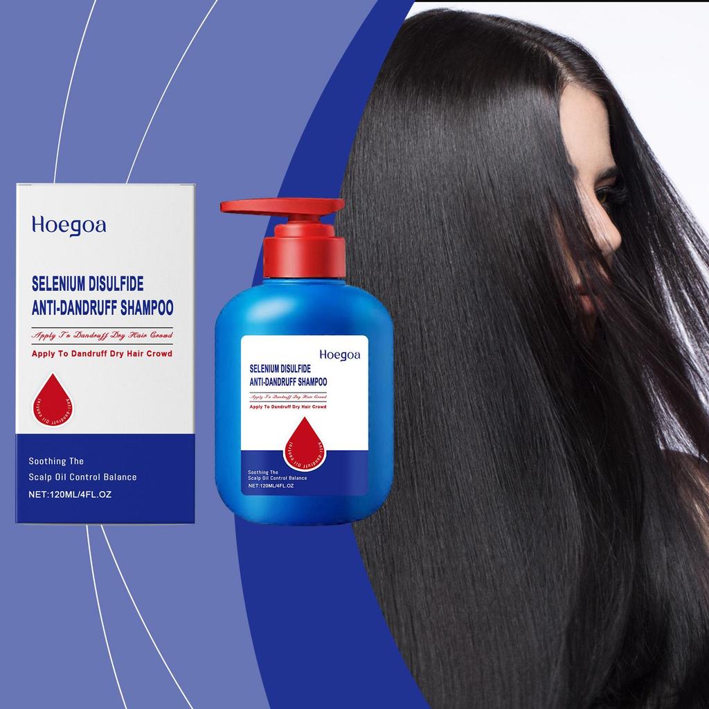 Selenium Sulfide Shampoo: Gentle Scalp Cleansing, Nourishing, and Volumizing for Refreshing Hair