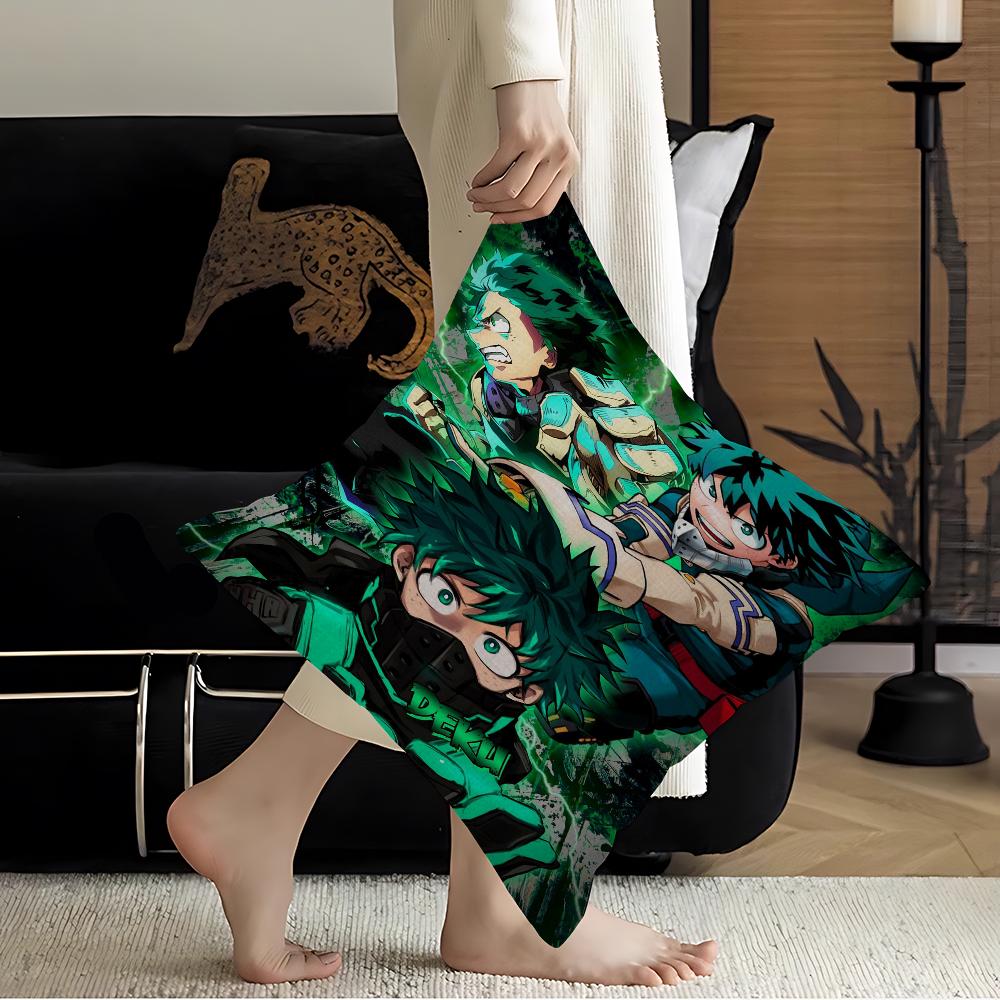 Midoriya Izuku Deku My Hero Academia Ahorn Design Kissenbezug Glückliche Herbsternte Dekoration Feiertagsdekoration Kissenbezug