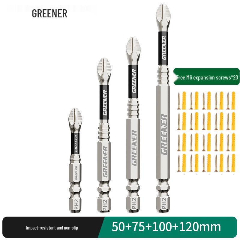 Green Forest S2 Non-Slip Magnetic Screwdriver Set