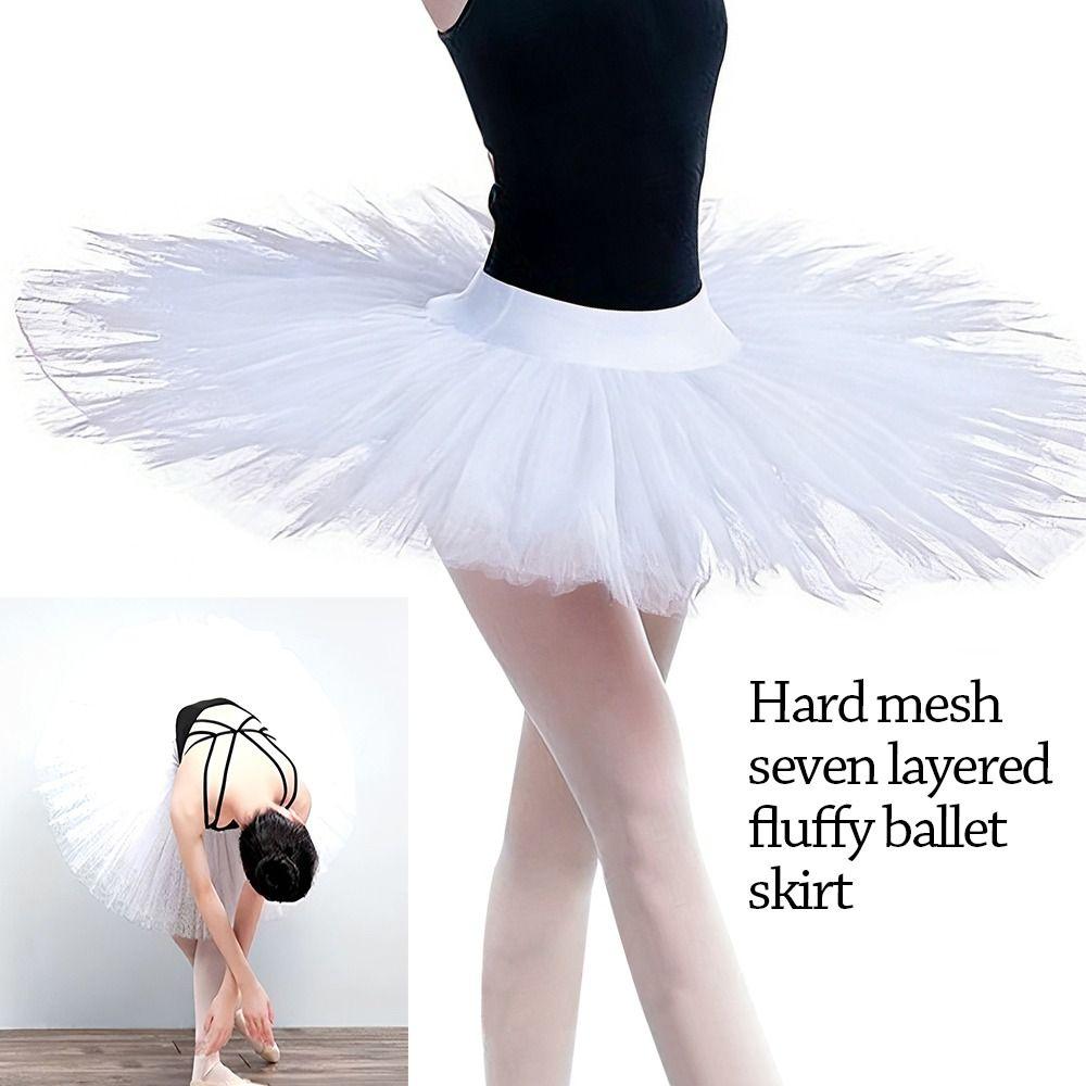 Professional Ballet Tutu White Princess Dress Fashion Ballet Dress  Women