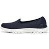 On-The-GO Flex Mesh Komfort Low-Top Lifestyle Schuhe Damen Sneaker Blau 136505-NVY