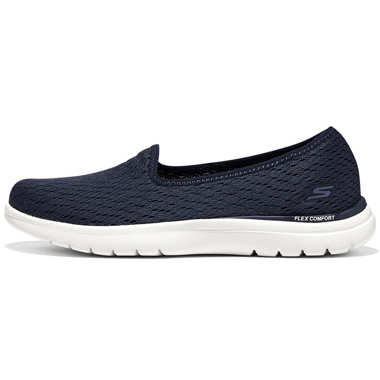 Skechers On-The-GO Flex Mesh Comfort Low-Top Lifestyle Shoes Women sneakers Blue 136505-NVY 36