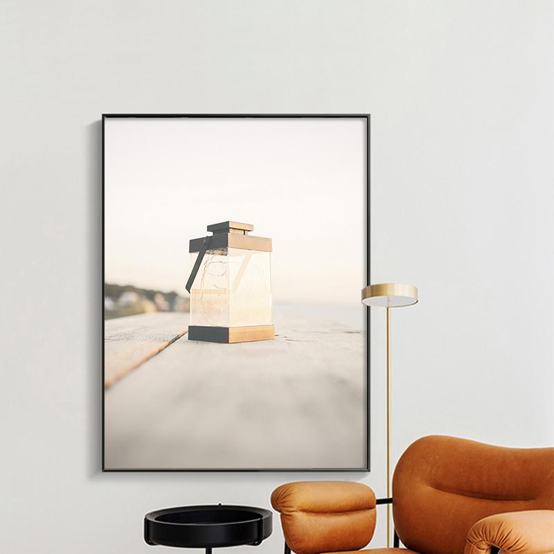 Natur Landschaft Poster Meer Landschaft Blumen Wand Kunst See Strand Druck Leinwand Malerei für Wohnzimmer Dekoration Bild