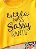 Girls Fashion Spring Autumn 2 Piece Sets Long Sleeve Letter Flared Cuff Pullover Top Flower Leopard Print Flared Pants Outfit
