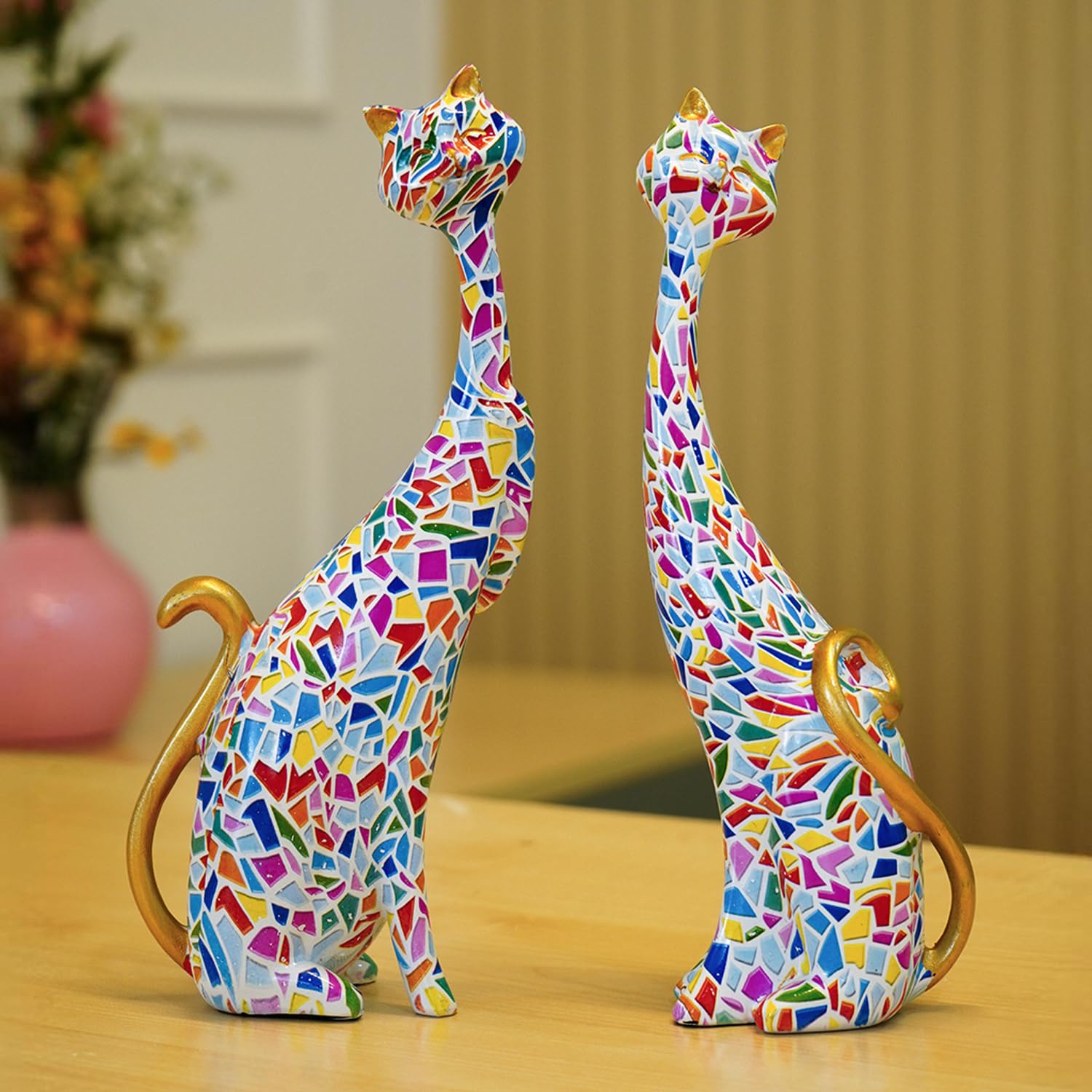 Nostrae Cute Kitty Cats Showpieces For