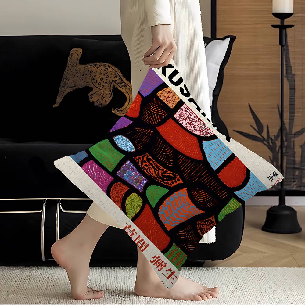 

Yayoi Kusama Art Exhibition Pumpkin Flower Pillowcases Home Bedding Decorative Pillow Cover Wedding Super Soft Pillow Case 16x16Inch