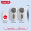 Caregiver Pager Wireless Nurse Call Buttons for Elderly Monitoring SOS Alert System Portable Alarm Call Bell for Nursing Home