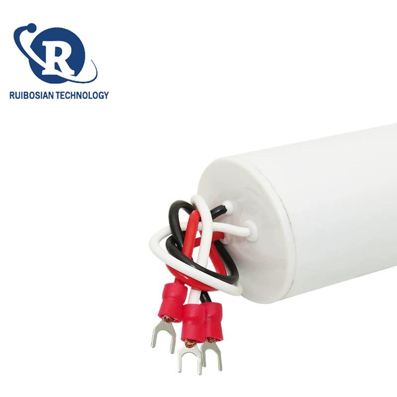 CBB60 34UF+8UF three wire dual capacitor 450V electric hoist lifting pole motor crane starting capacitor