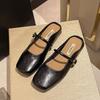 French Bag Head Half Slippers Women's Spring Wear 2025 New Flat-bottomed Fashion with Skirt Muller Lazy Sandals Single Shoes