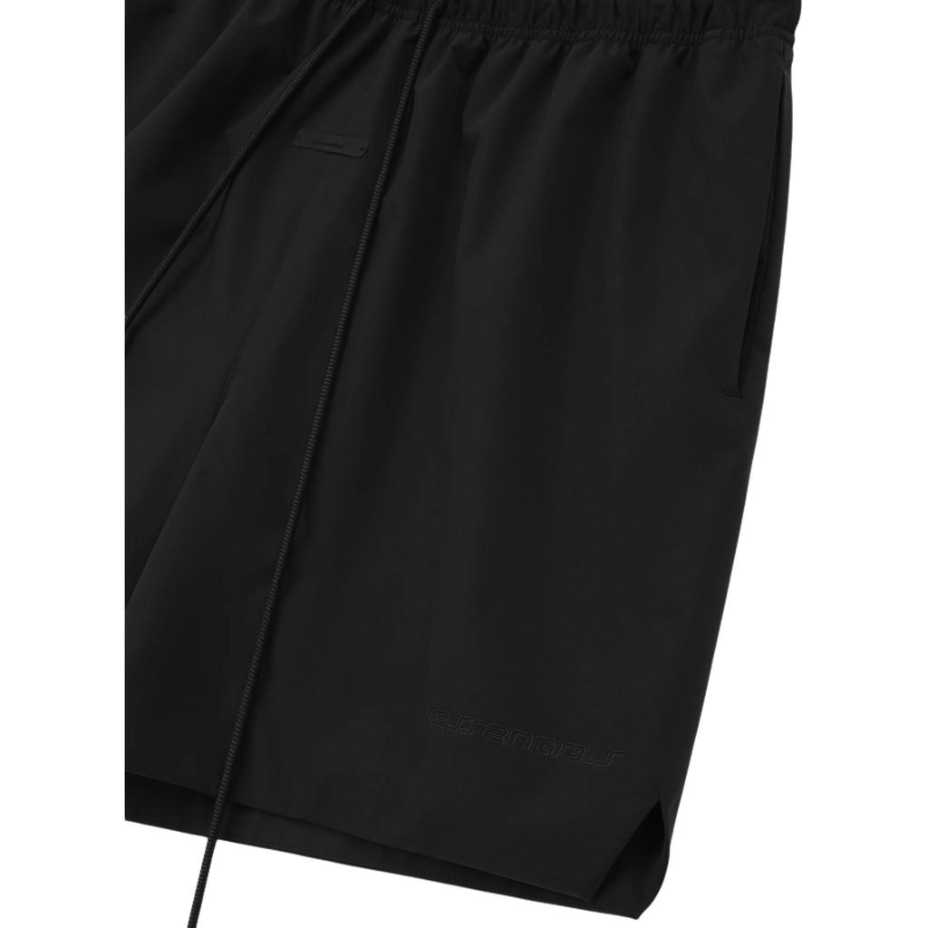 Fear of God Essentials Active Trace Classic W/Slit Short Vintage Black Unisex Bottoms 160SP264471F