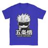 JJujutsu KKaisen Gojo Satoru T Shirts for Men Cotton Vintage TShirt Round Collar  Tees Short Sleeve Clothing Gift Idea