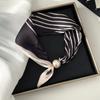 Französisch- Luxuriöse Perlenkette mit Magnet für Damen, Leichte Vielseitige Bandana, Täglich Party Urlaub
