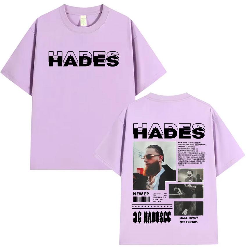 Hades66 New Album Hip Hop Rapper TShirts Y2K High Quality 2025 Cotton Pop Tee Shirt Mens Short Sleeve Casual Clothes Streetwear