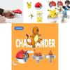 Pokemon Transforming Toy Pikachu Charmander Spinning Battle Gyro
