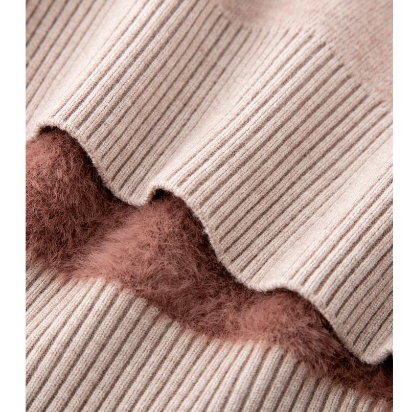 Autumn and Winter Plus Fleece, Middle-aged and Elderly Women's One-piece Fleece Warm Bottoming Shirt, Autumn Tops