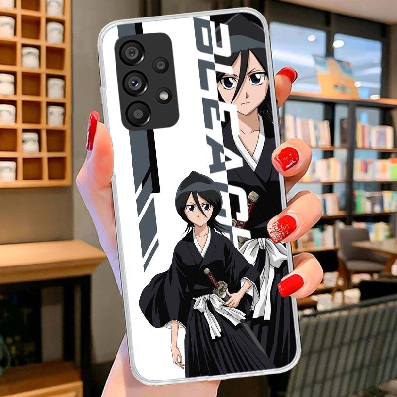 Anime Bleach Ichigo Kenpachi Phone Case For Samsung Galaxy A17 A37 A57 A16 A26 A36 A56 A15 A25 A35 A55 A14 A24 A34 A54 A13 A23 A