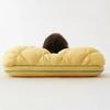 Pineapple Pillow Soft Fluffy Neck Pillow Stuffed Down Pillow Balanced Softness And Support for Back Side Stomach Sleepers