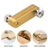 Aluminum Adjustable Ruler Stop Block Limit Block Ruler Positioning Block Easy To Use for Precise Woodworking & Marking